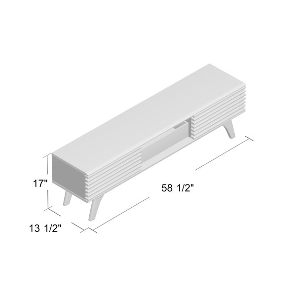 Hashtag Home Brody TV Stand for TVs up to 65" & Reviews Wayfair